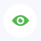 Icon eye green